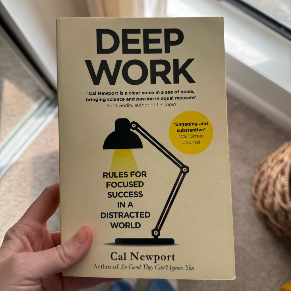 Deep Work by Cal Newport Book